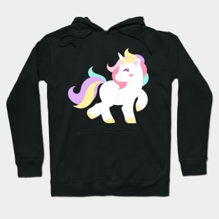 Fun fairy animal unicorn kids picture vector image Hoodie